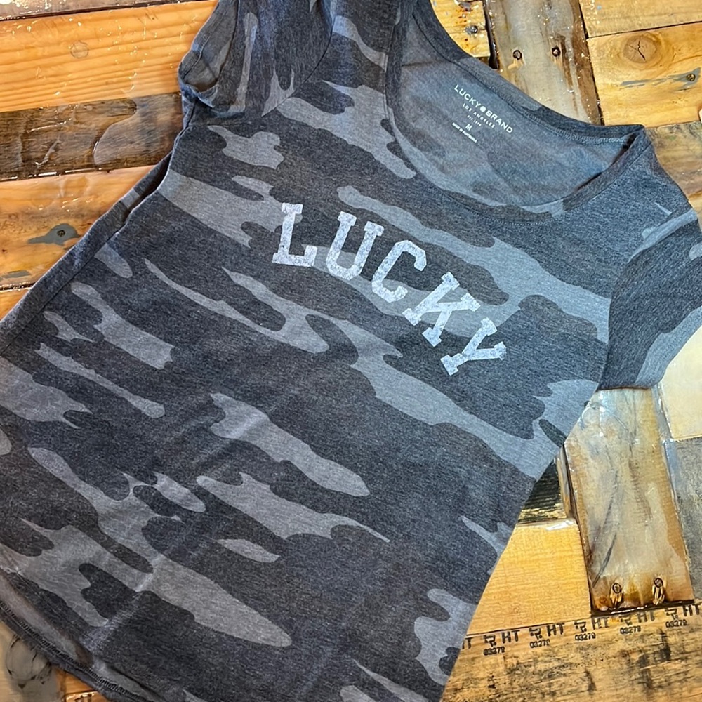 Lucky Brand Camo tee